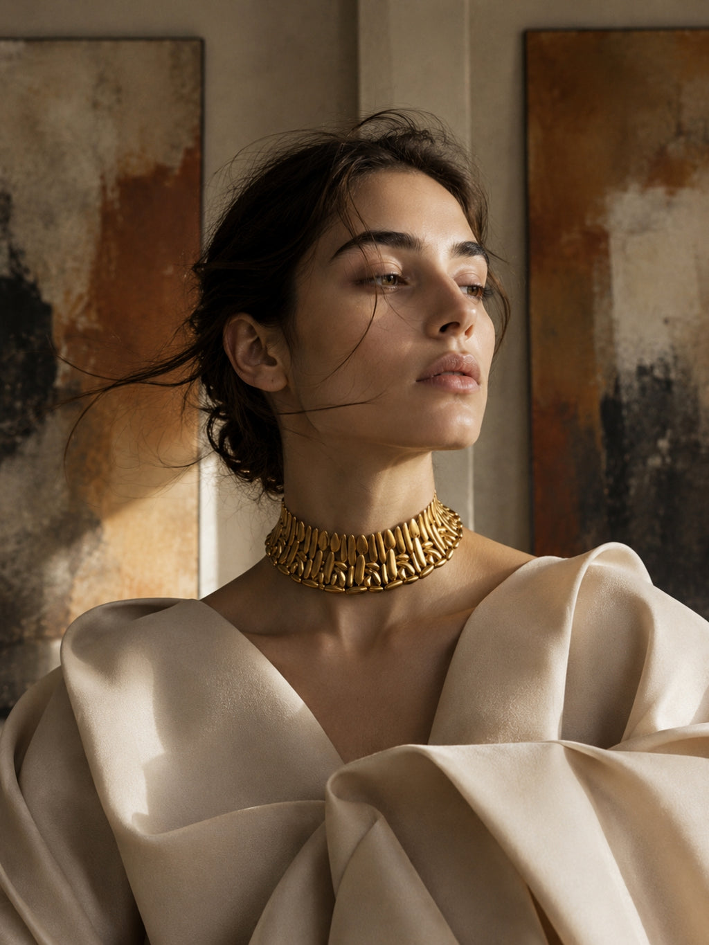 Tessera • Brass Choker