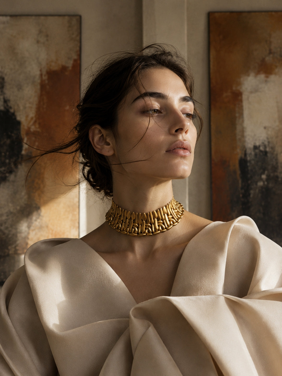Tessera • Brass Choker