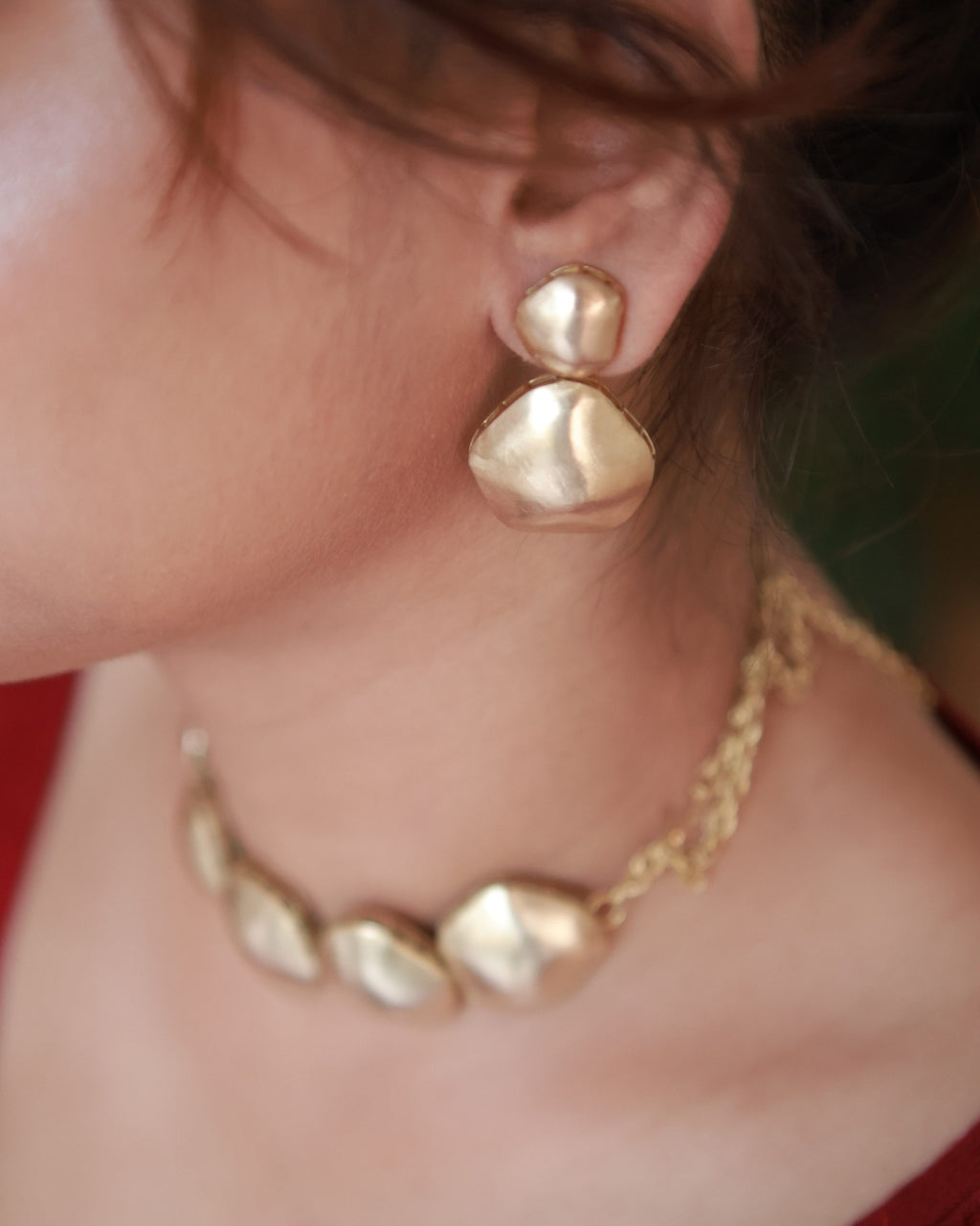 Abstract Circles • Brass Set