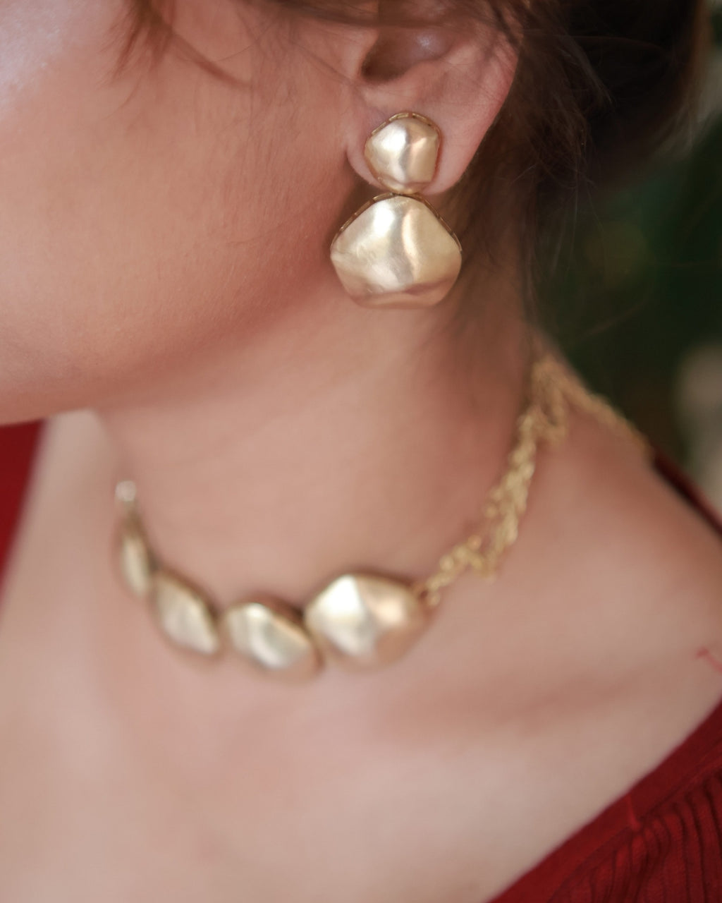 Abstract Circles • Brass Set