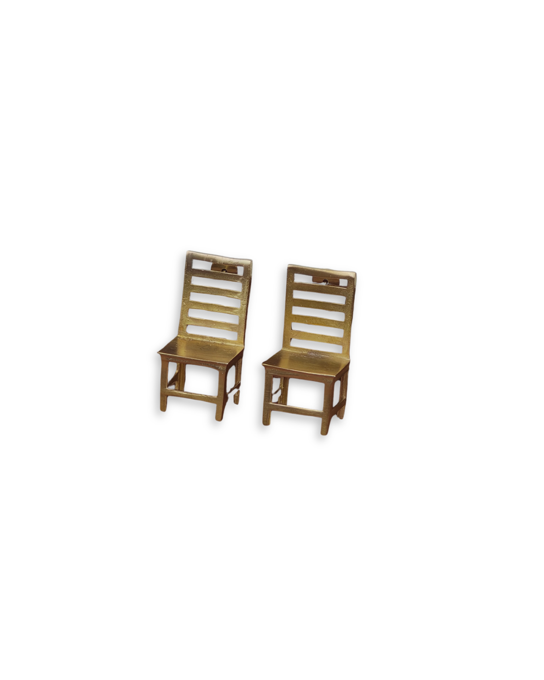 Chair • Brass Earrings