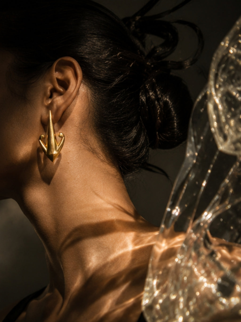 Arrow • Brass Earrings