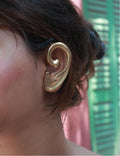 Kaan • Brass Ear Cuffs