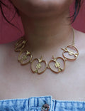 Apples • Brass Necklace