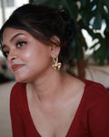 Woman • Brass Earrings
