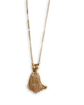 Gown • Brass Pendant with Chain