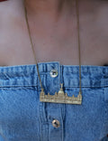 Victoria Memorial • Brass Pendant with Chain
