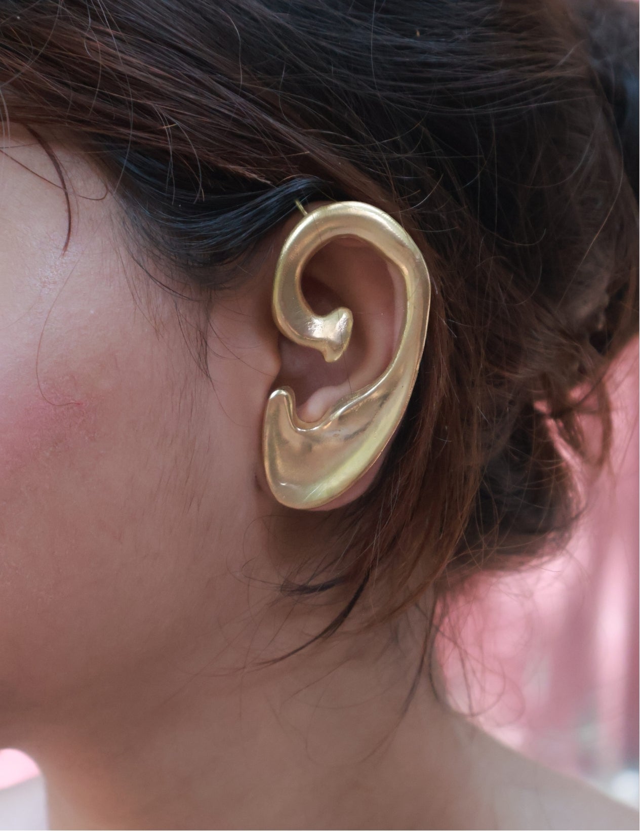 Kaan • Brass Ear Cuffs