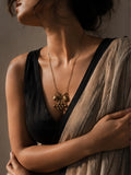 Pouring Tea Kettle • Brass Pendant Chain