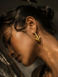 Arrow • Brass Earrings